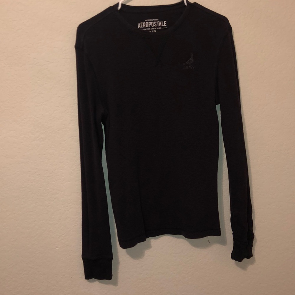 black thermal long sleeve